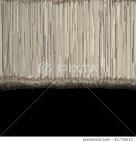 Square in the form industrial metal 3D Square in the form industrial metal 3D 62736632