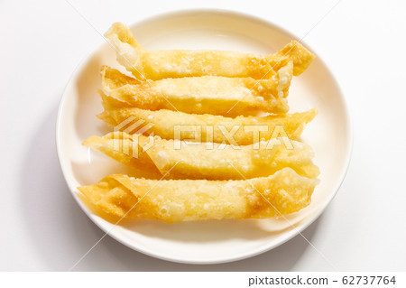 Fried cheese wrap. 62737764