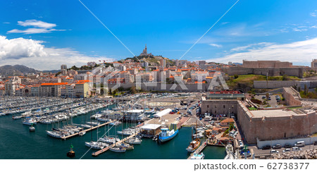 Old Port and Notre Dame, Marseille, France Old Port and Notre Dame, Marseille, France 62738377