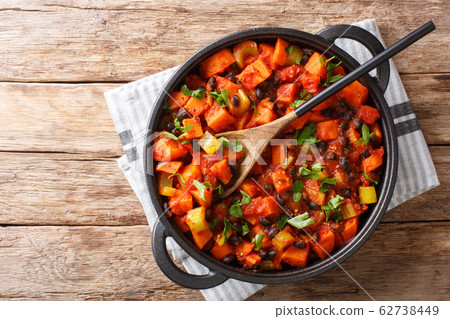 Traditional recipe for chili sweet potatoes and 62738449