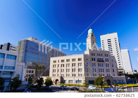 Queen S Tower Yokohama Three Tower Stock Photo