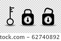 concept lock icon set vector illustration  62740892