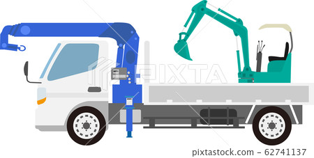 Excavators and crane trucks 62741137