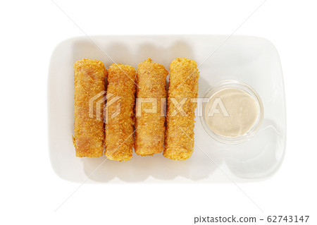 Hot appetizer before alcohol, food, isolated white Hot appetizer before alcohol, food, isolated white 62743147