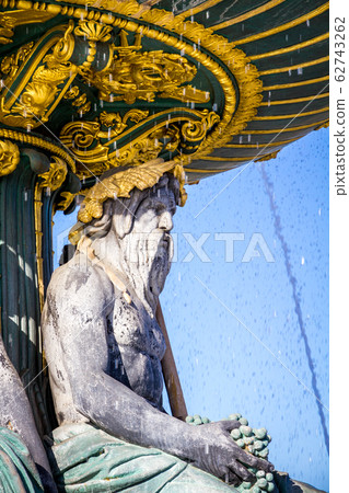 Fountain of the Seas detail, Concorde Square, 62743262