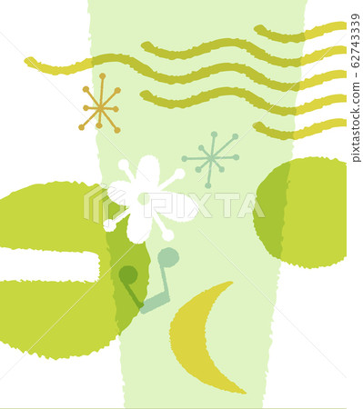 Packaging materials Packages such as rice crackers Japanese-style abstracts Packaging materials Packages such as rice crackers Japanese-style abstracts 62743339