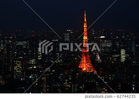 東京的夜景 東京的夜景 62744235