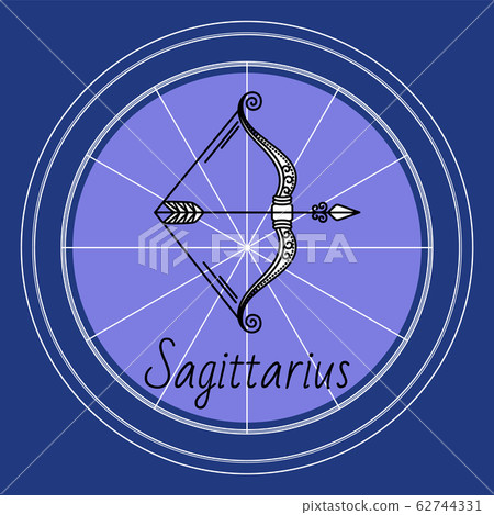 Sagittarius Zodiac Sign of Horoscope, Astrology 62744331