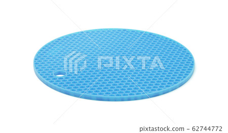 Silicone mat for the hot isolated on white 62744772