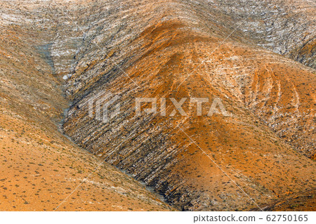 the view of the hills at sunset on Fuerteventura 62750165