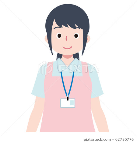 Illustration of a caregiver woman 62750776