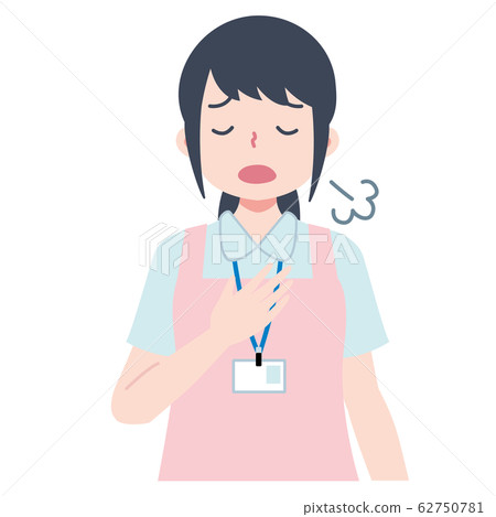 Caregiver worry home helper anxiety sigh 62750781