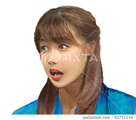 哦，我很驚訝地看到一個驚訝的女人 62752154