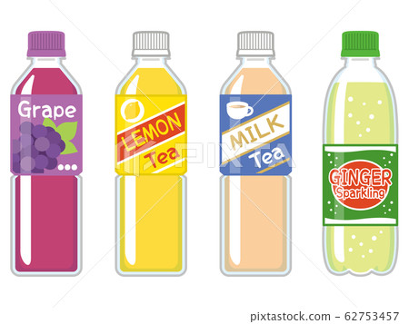 Beverages in plastic bottles Beverages in plastic bottles 62753457