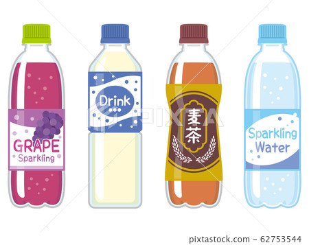 Beverages in plastic bottles Beverages in plastic bottles 62753544