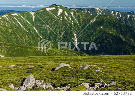 Iide main ridge line seen from Iide Motoyama Iide main ridge line seen from Iide Motoyama 62753752