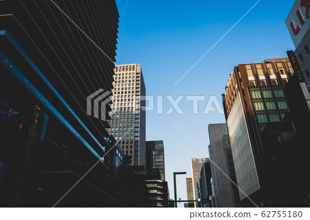 Tokyo Winter evening Around Kyobashi intersection 2020.02 a-2 Matt finish 62755180