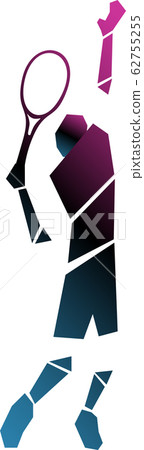 Tennis Silhouette Tennis Silhouette 62755255