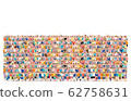 Smiling audience illustration 62758631