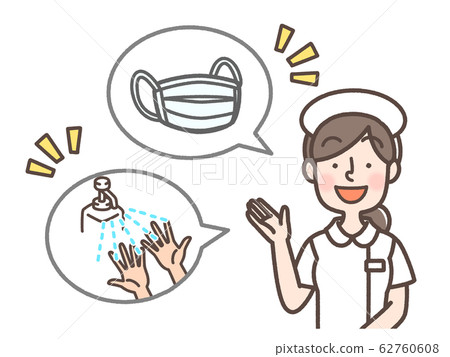 Wearing a mask Alcohol hand sanitization Request Nurse cap available Wearing a mask Alcohol hand sanitization Request Nurse cap available 62760608