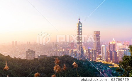 Viewpoint taipei city in taiwan. 62760779