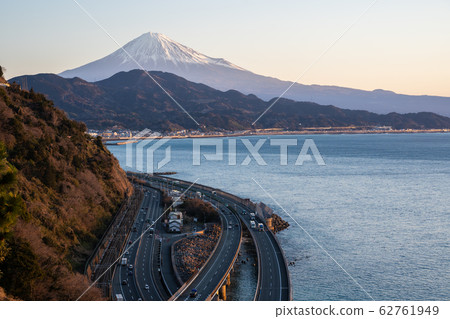 [Shizuoka Prefecture] Sattatoge Morning glow 62761949