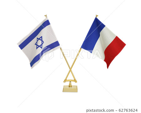 Tabletop flags of the two countries Tabletop flags of the two countries 62763624
