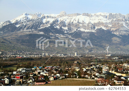 Cityscape of Liechtenstein 62764553