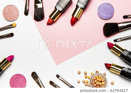 Set of decorative cosmetics Set of decorative cosmetics 62764817