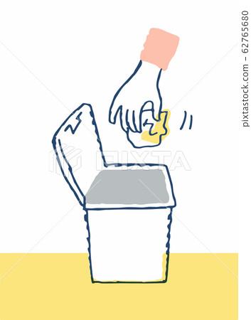 垃圾桶和帶蓋垃圾 62765680