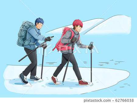 Daily life in winter illustration 002 Daily life in winter illustration 002 62766038