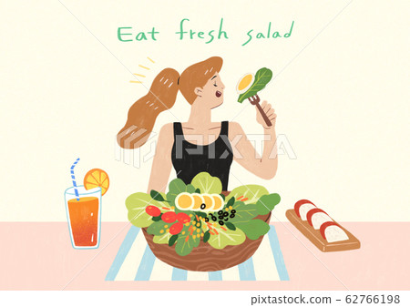 Concept of healthy life style in flat design illustration 002 Concept of healthy life style in flat design illustration 002 62766198