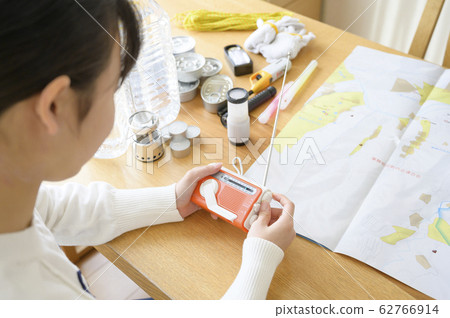 Inspection of emergency supplies (radio) 62766914