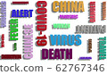 Coronavirus 20 Words - 3D 62767346