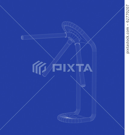 3D design of turnstile. 62770207