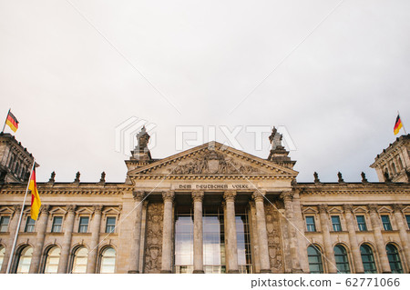 The building of the Reichstag. Berlin The building of the Reichstag. Berlin 62771066