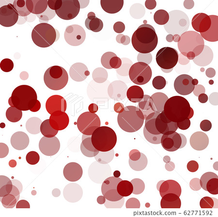 Bubbles Unique Red Bright Vector Background - Stock Illustration ...