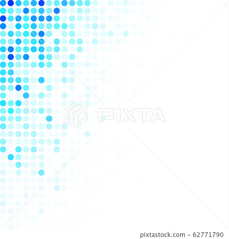 Blue Random Dots Background, Creative Design - Stock Illustration ...