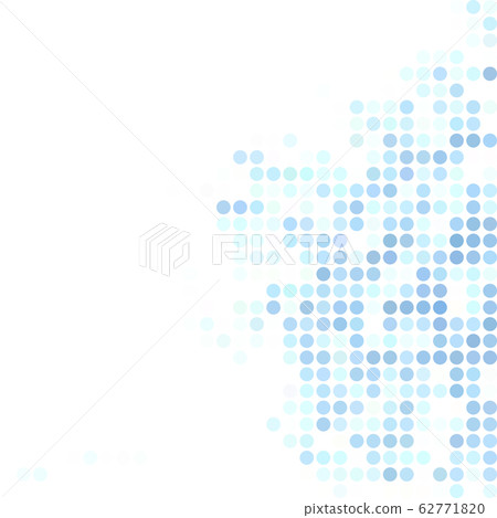 Blue Random Dots Background, Creative Design - Stock Illustration ...