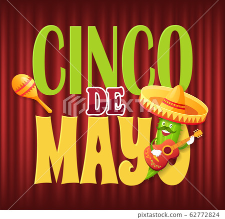 Cinco de Mayo Celebration Mexican Holiday Vector Cinco de Mayo Celebration Mexican Holiday Vector 62772824