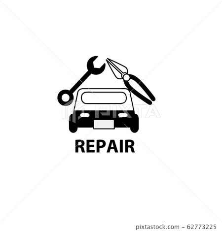 維修維修店地圖圖標符號圖矢量簡單線條畫線 維修維修店地圖圖標符號圖矢量簡單線條畫線 62773225