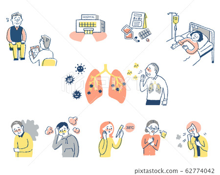 Pneumonia image set Pneumonia image set 62774042