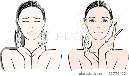 女人之前曬傷 62774422