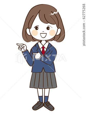 女人,學生,指示 女人,學生,指示 62775268