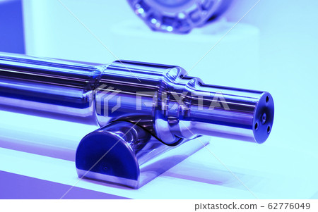 close up of stainless steel and aluminum machine close up of stainless steel and aluminum machine 62776049