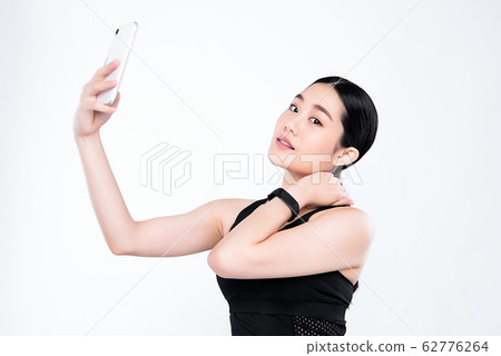 Healthy, exercise, mobile, cute Healthy, exercise, mobile, cute 62776264
