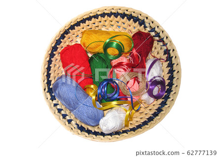 Color threads, yarns, lacing, ribbons and bands Color threads, yarns, lacing, ribbons and bands 62777139