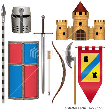 Vector Knight Armor Icons Set 2 Vector Knight Armor Icons Set 2 62777770