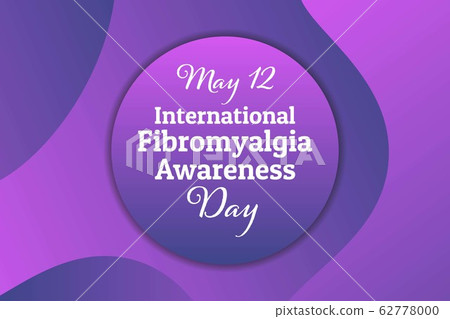 International Fibromyalgia Awareness Day. May... - Stock Illustration ...