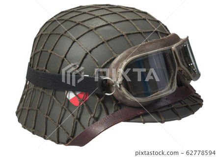 camouflaged nazi army german helmet with mesh camouflaged nazi army german helmet with mesh 62778594